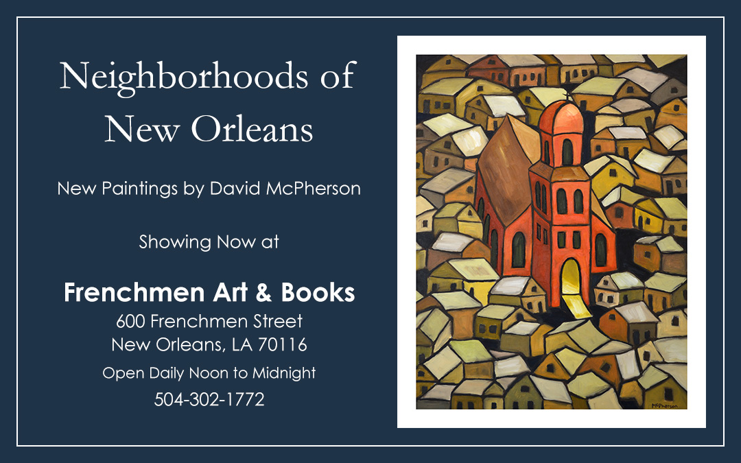 New Work at Frenchmen Art & Books