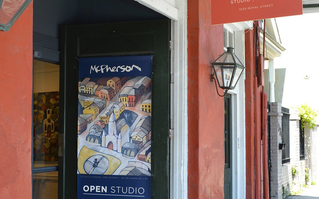 McPherson Studio and Gallery Now Open on Royal Street